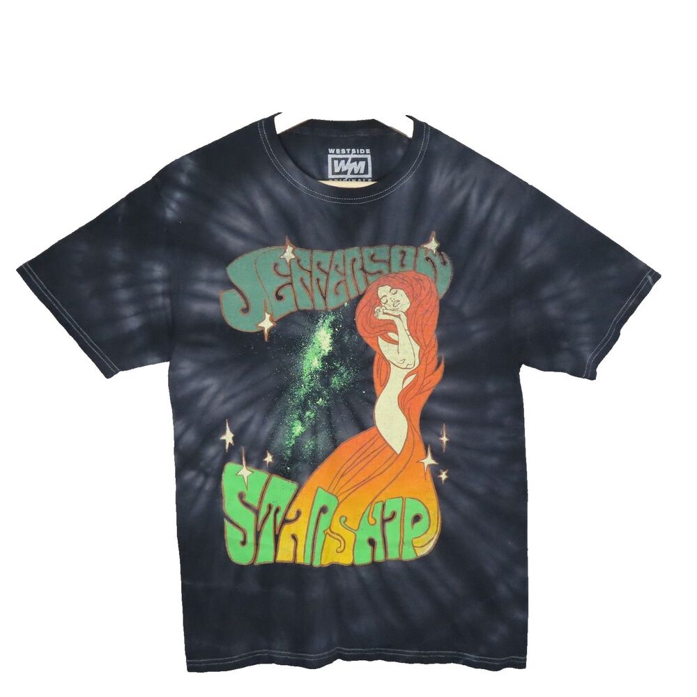 Westside T Shirt Mens‎ SM Black Jefferson Starship World Tour 2023 Graphic Rare